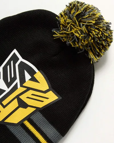 Vista 4 de Hasbro Transformers - Gorro de invierno, guantes y bufanda de polaina, 3 piezas