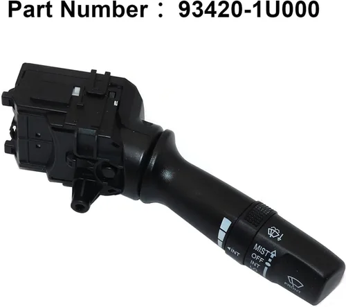 Vista 6 de FZJDSD Interruptor de control del limpiaparabrisas compatible con Hyundai Sonata Elantra 2011-2017, para Kia Rio Forte Koup 2012-2018, conjunto