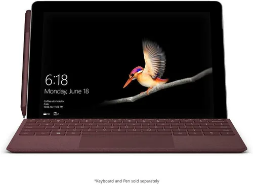 Vista 5 de Microsoft Surface Go 2 con pantalla táctil, 4 GB de RAM, 64 GB de almacenamiento, Windows 11 Professional (Reacondicionado)