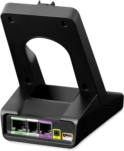 Vista 7 de Sennheiser Enterprise Solution SD Pro2 ML - Auriculares inalámbricos de doble cara con múltiples conectividad para teléfono de escritorio y Skype