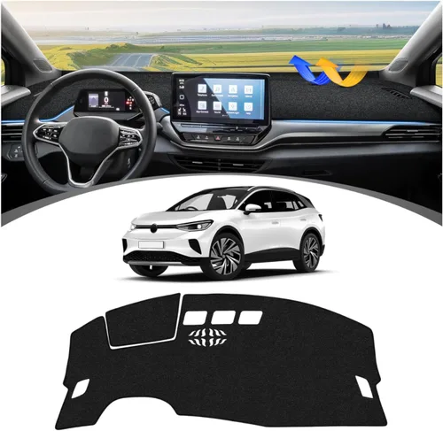 Vista 81 de FIILINES Cubierta para tablero Compatible con Mazda 3 2010-2013 Accesorios Tapete para tablero para Mazda 3 Accesorios Tapete para salpicadero