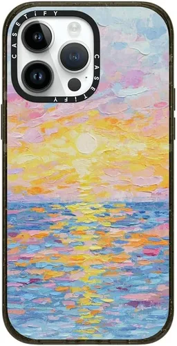 Vista 145 de CASETiFY Impact - Funda para iPhone 13 [protección contra caídas de 6.6 pies/compatible con Magsafe] Black Kingsnake, color negro transparente