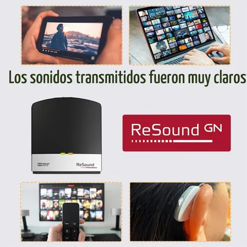 Vista 5 de para Resound Unite TV Streamer 2 - Transmite audio de TV para resonar