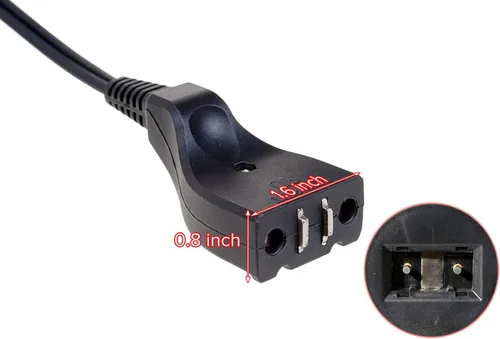Vista 5 de Secura Cable de alimentación magnético para freidora TSAF40DH (tamaño de la interfaz: 1.6 x 0.8 pulgadas), no es un cable universal para otras