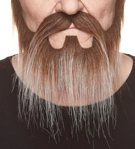 Vista 56 de Mustaches Self-Adhesive Stick On Fake Handlebar for Adults Negro