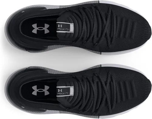 Vista 4 de Under Armour HOVR Phantom 3, NegroBlanco