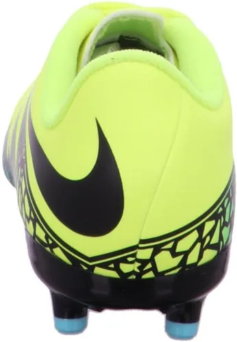 Vista 4 de Nike Niños Hypervenom Phelon Ii Fg Volt NegroHyper TurquoiseClear Jade Zapatos de Fútbol