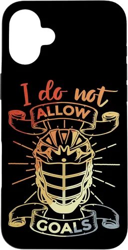 Vista 23 de Funny Lacrosse Goalie Case for iPhone 17