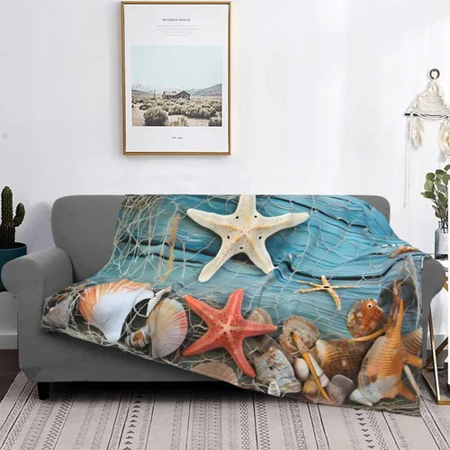 Vista 25 de 250 Anniversary USA Flag Flannel Fleece Throw Blankets, Patriotic Eagle Super Warm Soft Sofa Blanket All Season (40"x30")