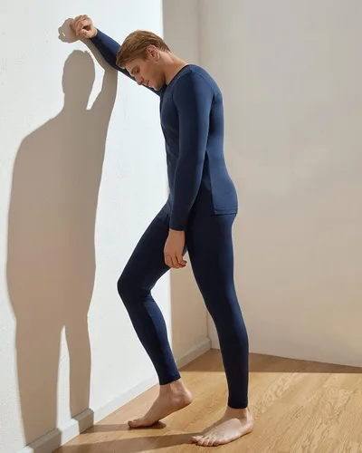 Vista 3 de LAPASA Men's Thermal Underwear Set Soft Fleece Lined Long Johns LightMidHeavy Weight Base Layer Top & Bottom M11M24M57