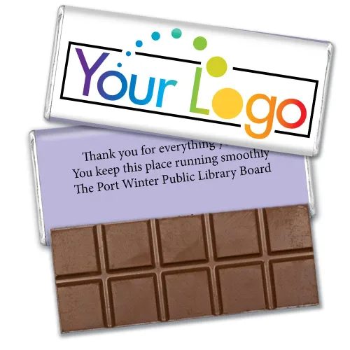 Vista 24 de 12pk Personalizado Promocional Añadir Su Logo Barras De Chocolate Belgas