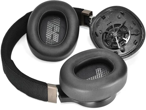 Vista 5 de Almohadillas de repuesto E65BT, almohadillas de cuero suave, compatibles con JBL E65BTNC Live 650BTNC LIVE660btnc, accesorio de piezas de reparación