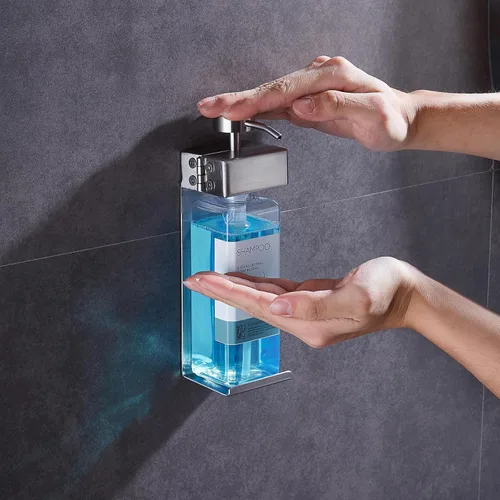 Vista 14 de Champú acondicionador dispensador de jabón de baño 3 botellas