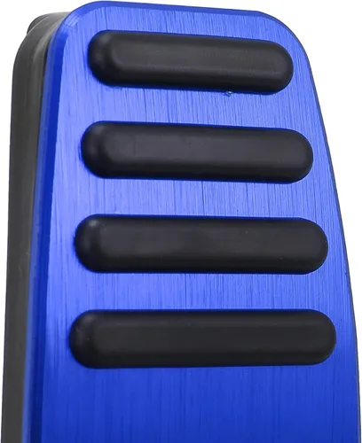 Vista 7 de X AUTOHAUX 1 Unidades Antideslizante Sin Perforación Aleación de Aluminio Freno y Gas Pedal Cubiertas de Pedal de Pie Almohadillas para Nissan Kicks