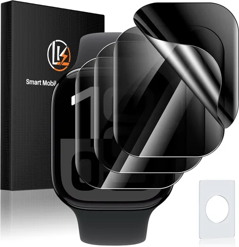Vista 19 de LK Pack de 3 para Apple Watch Ultra 3 Protector de Pantalla 49mm [Cero-Falla] HD Top 9H Vidrio Templado Apple Watch Ultra / Ultra 2 Protector