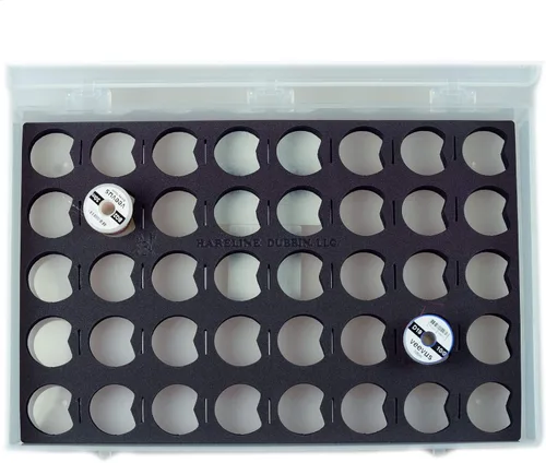 Vista 3 de Hareline Fly Tyers - Carrete y caja de almacenamiento