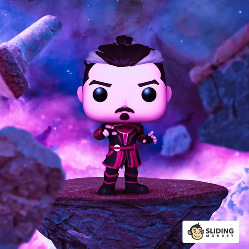 Vista 3 de Funko Marvel #1009 Doctor Extraño en El Multiverso de Madness Defender Strange (Exclusivo)