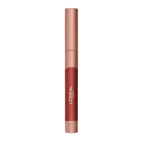 Vista 8 de L'Oréal Paris Infallible Matte Lip Crayon Brulee Everyday (el embalaje puede variar)