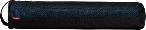 Vista 4 de Manduka Breathe Easy - Bolsa de transporte para esterilla de yoga con cremallera completa, con bolsillo, correa ajustable, adecuada para la mayoría