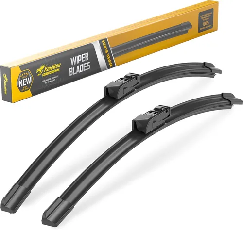 Vista 72 de Raidbee® Limpiaparabrisas de repuesto de 13 + 13 pulgadas para Jeep Wrangler 1999-2006 para todas las estaciones, calidad de equipo original