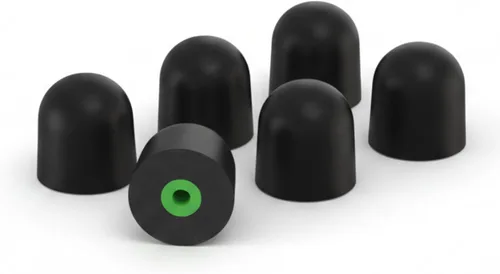 Vista 2 de Flare Audio Puntas de repuesto aisladas, 3 pares/6 puntas de espuma Puntas de espuma viscoelástica para tapones para oídos de conciertos