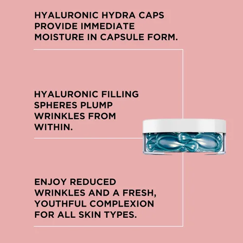 Vista 3 de ARTDECO Hyaluronic Hydra Caps - Concentrado hidratante de ácido hialurónico antiarrugas - Crema facial hidratante en forma de cápsula - Rellena