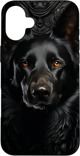 Vista 23 de Black German Shepherd Funda para iPhone 17