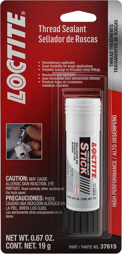 Vista 2 de Loctite 37615 PST - Varilla selladora de rosca, 0.67 oz, color rojo