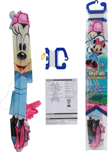 Vista 3 de WindNSun Sky Pals Disney - Cometa de nailon, Minnie Mouse, 29 pulgadas de alto