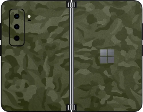 Vista 31 de SopiGuard Skin para Microsoft Surface Duo 2 2ª generación de borde a borde de paneles delanteros y traseros de vinilo (piedra de ladrillo)