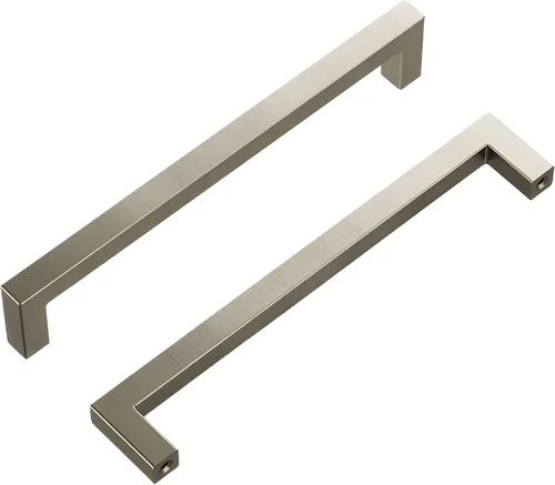 Vista 34 de Hickory Hardware - HH075326-BGB - Manija de la colección Skylight, 3 pulgadas de centro a centro, latón dorado cepillado.
