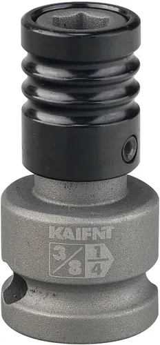 Vista 2 de K352-007 Enchufe de Soporte de 1/2 Pulgada de Tracción a 1/4 Pulgada Hexagonal, Adaptador de Impacto de Cambio Rápido de 1/2"TR a 1/4"H