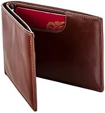 Vista 2 de Visconti Monza 9 RFID Bloqueo Cuero Genuino Pasaporte Cartera Funda Funda, Marrón, Funda tipo cartera para pasaporte de viaje