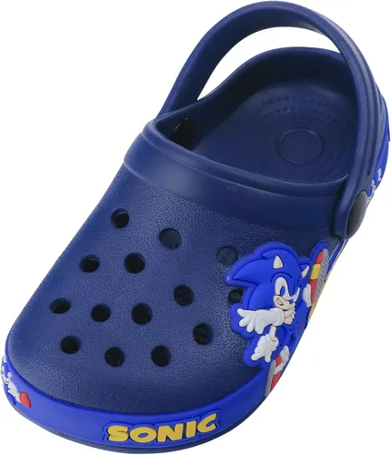 Vista 4 de Zapatos de jardín de dibujos animados para niños, sandalias de zuecos para niños, zapatos de agua para niños, pantuflas de playa para niños