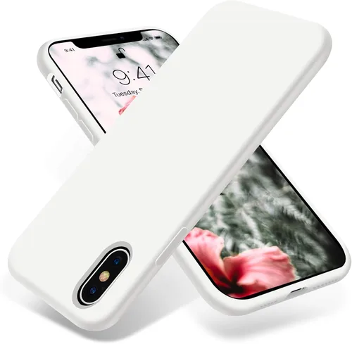 Vista 290 de OTOFLY - Funda para iPhone 8, iPhone 7, serie suave y sedosa, calidad prémium, botones de silicona suave, funda protectora compatible con iPhone 7