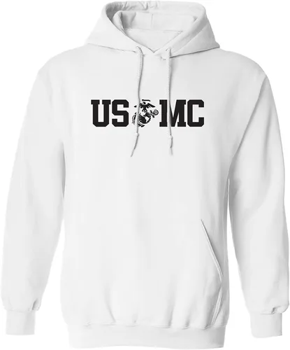 Vista 11 de zerogravitee USMC Eagle Globe Anchor - Sudadera con capucha para adulto Verde(Military Green)