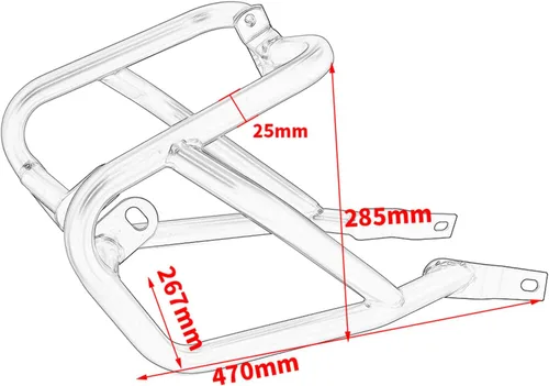 Vista 9 de Protector de motor de acero para motocicleta, barras de choque de carretera compatibles con Versys 650 KLE 650 2015 2016 2017 2018 2019 2020 2021