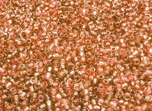 Vista 56 de Tamaño de las cuentas de semillas: 11/0 50 gr / 1.76 oz (ámbar plateado forrado)