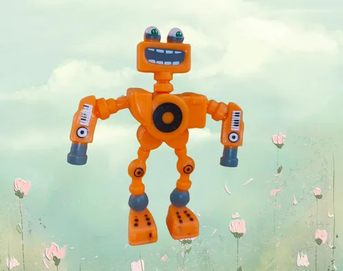 Vista 9 de Juguetes de monstruos cantantes, mini figura de acción, Wubbox Noggin Toe Jammer Lindo regalo de cumpleaños para niños y niñas de 6 años en adelante