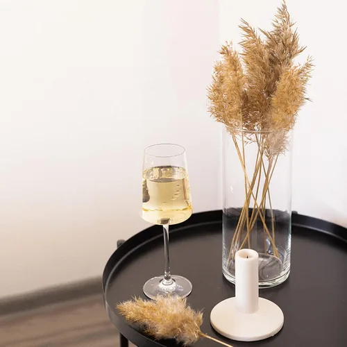 Vista 4 de Jarrones cilíndricos de 10 pulgadas de alto, juego de 3 jarrones de cristal para centros de mesa, florero floral decorativo para decoración