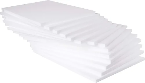 Vista 9 de Silverlake - Tablas de espuma para manualidades de 4 x 12 x 1 para proyectos de láminas de espuma de poliestireno (paquete de 24)