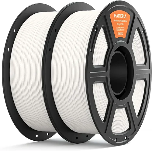 Vista 27 de ELEGOO Filamento de ácido poliláctico (PLA) mate 1.75mm Beige 1KG, filamento de impresora 3D de alta precisión, carrete de 1kg (2.2lbs) Compatible