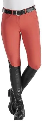 Vista 2 de Dover Saddlery Pantalón Wellesley Tech para mujer, talla 26, color verde oliva, Verde -Oliva