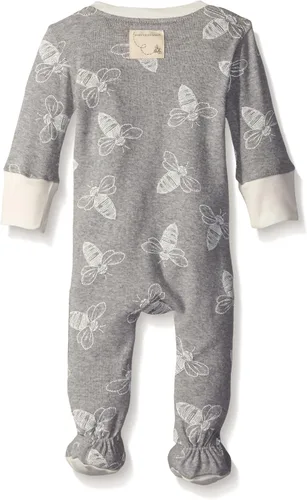 Vista 144 de Burt's Bees Baby - Pijama de una pieza para bebé, mameluco para dormir y jugar, algodón 100% orgánico, cremallera frontal