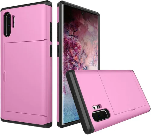 Vista 12 de Funda protectora de silicona ultra fina a prueba de golpes con doble capa protectora para tarjetas de crédito, ranura para tarjetas