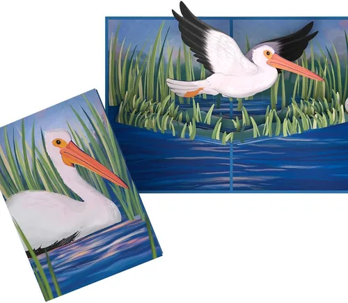 Vista 13 de Lovepop Tarjeta Desplegable Diaria para Ella y Él - Tarjetas de Felicitación 3D Pensando en Ti para Niños, Niñas, Hombres, Mujeres - 5" x 7" Cardenal