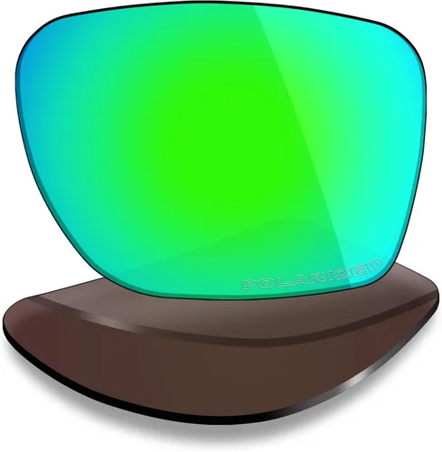 Vista 7 de Mryok Lentes de repuesto para gafas de sol Oakley Sylas OO9448 de 2.244 in, polarizadas HD, protección UV, resistentes a los impactos Espejo de oro