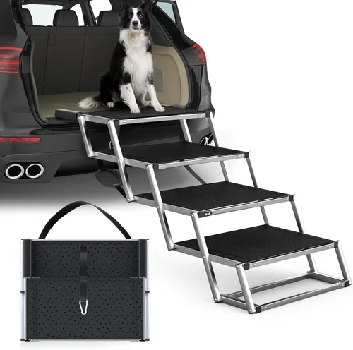 Vista 8 de Rampa para perros para coche camión de 63 pulgadas de largo x 17