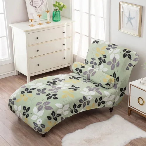 Vista 2 de Funda para tumbona sin brazos, funda elástica estampada para sofá reclinable, fundas elásticas para tumbonas para sala de estar, dormitorio, 01