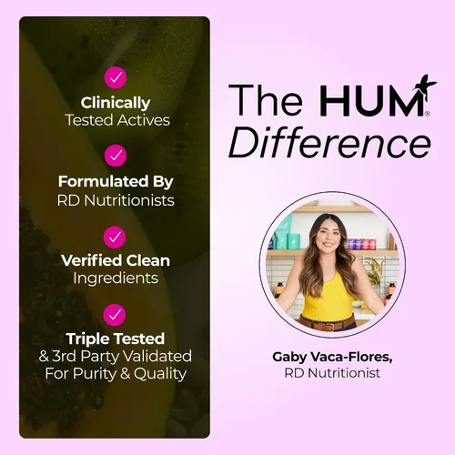 Vista 8 de HUM Calm Ashwagandha - Gomitas para mujeres y hombres, suplementos de L-teanina Ashwagandha para relajación diaria y apoyo de claridad, fórmula